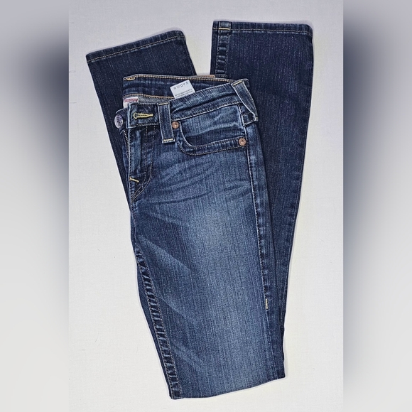 Women’s True Religion Slim Straight Jeans | Size 27  | EUC - Picture 1 of 3